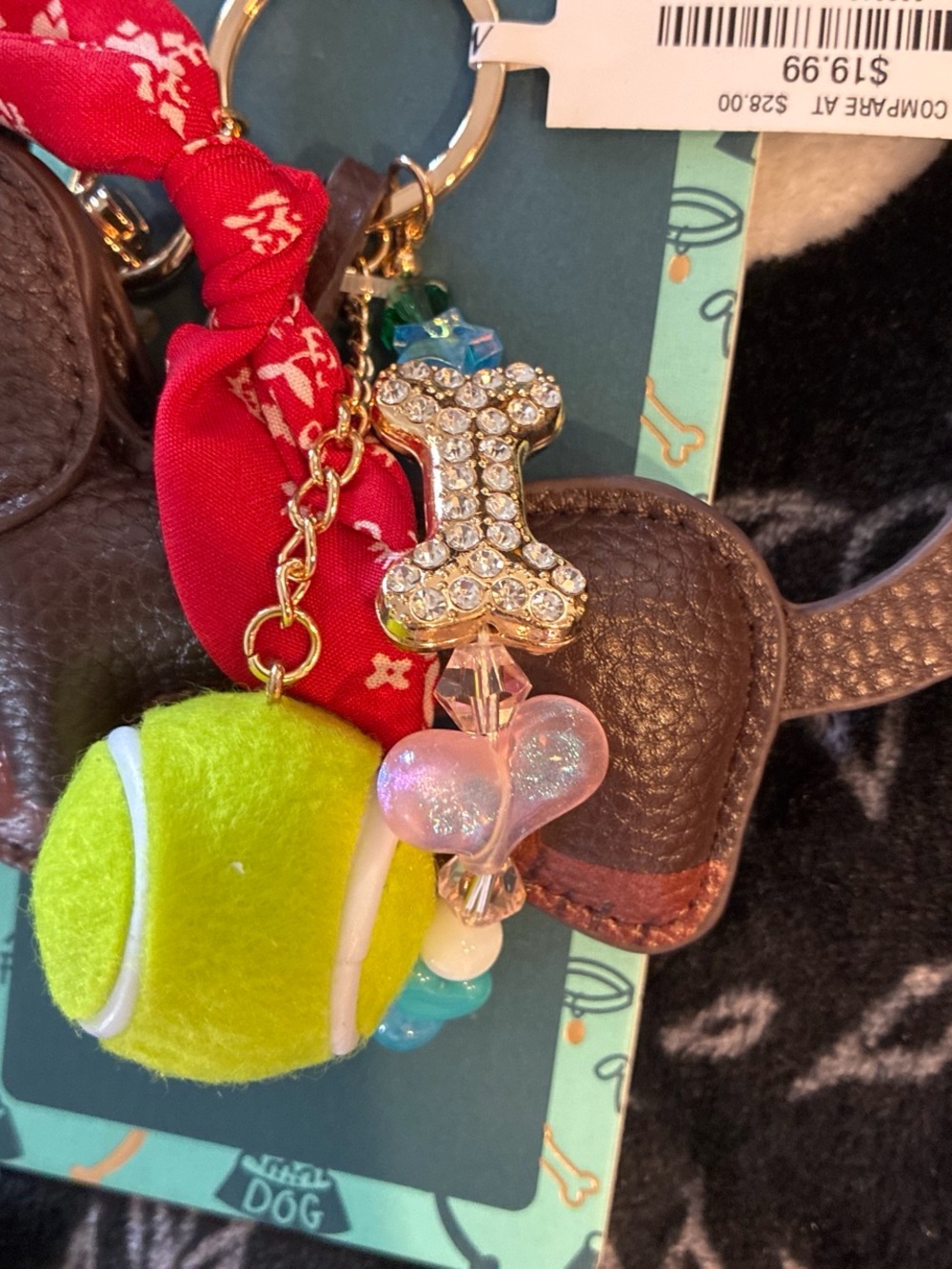 Piper K bag charm and key chain - Picture 3 of 4